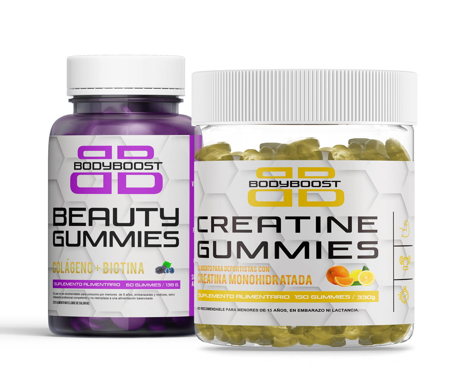 Pack Creatina + Biotina y Colágeno