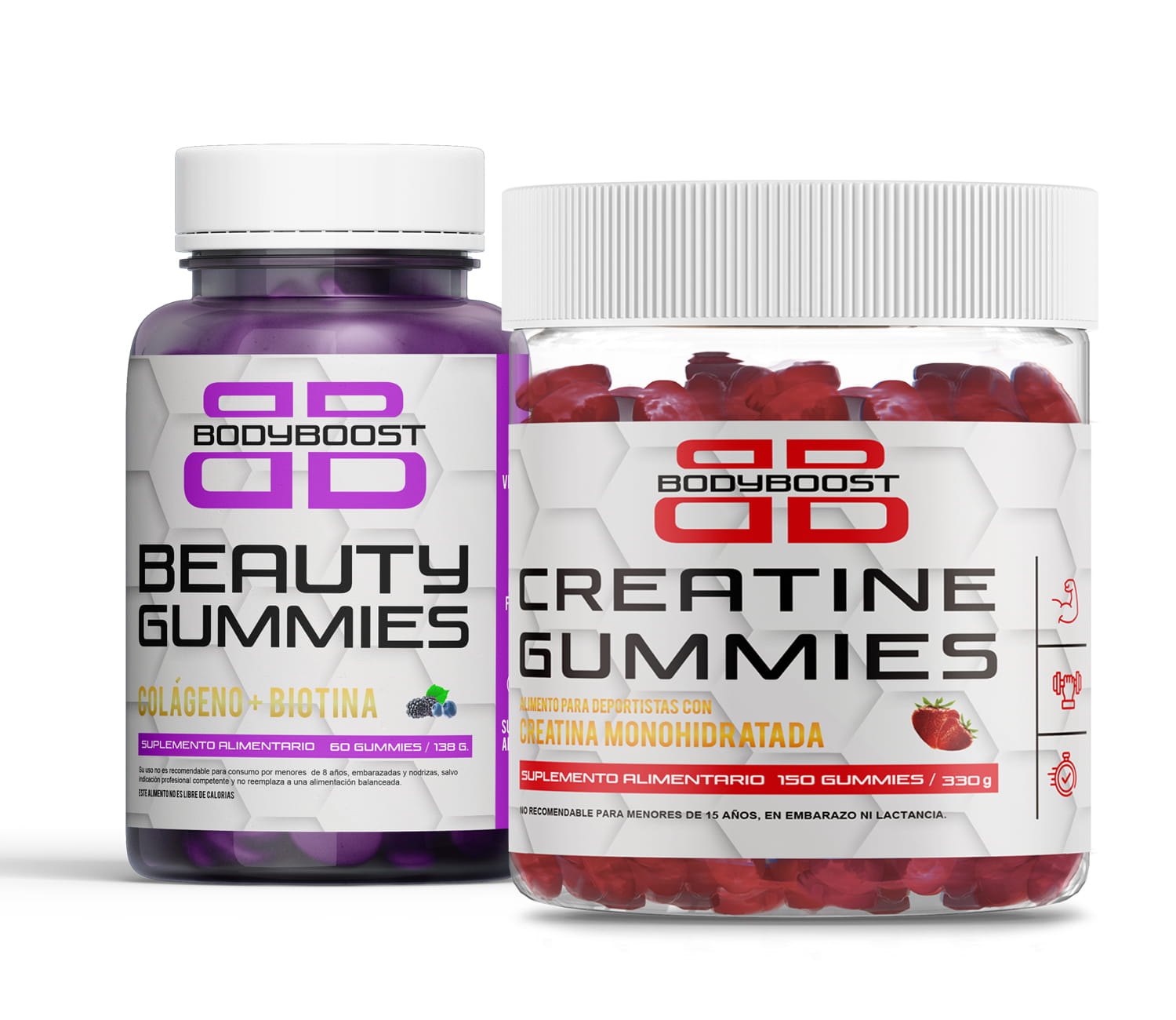 Pack Creatina + Biotina y Colágeno