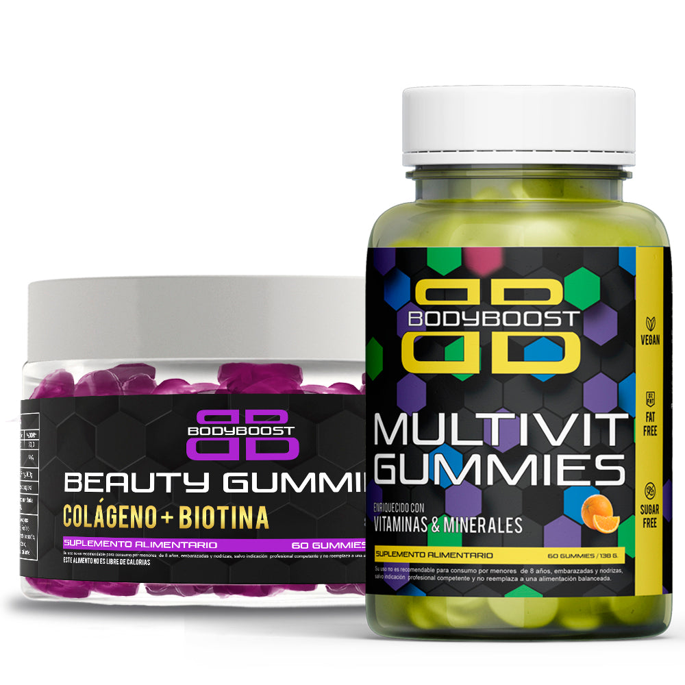 Pack Bienestar - Multivitamínico + Biotina y Colágeno