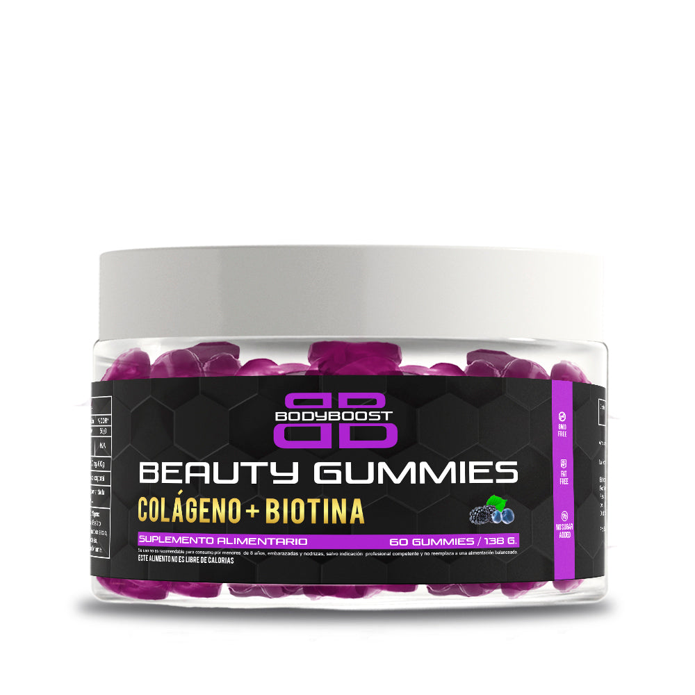 Gomitas de Biotina y Colágeno