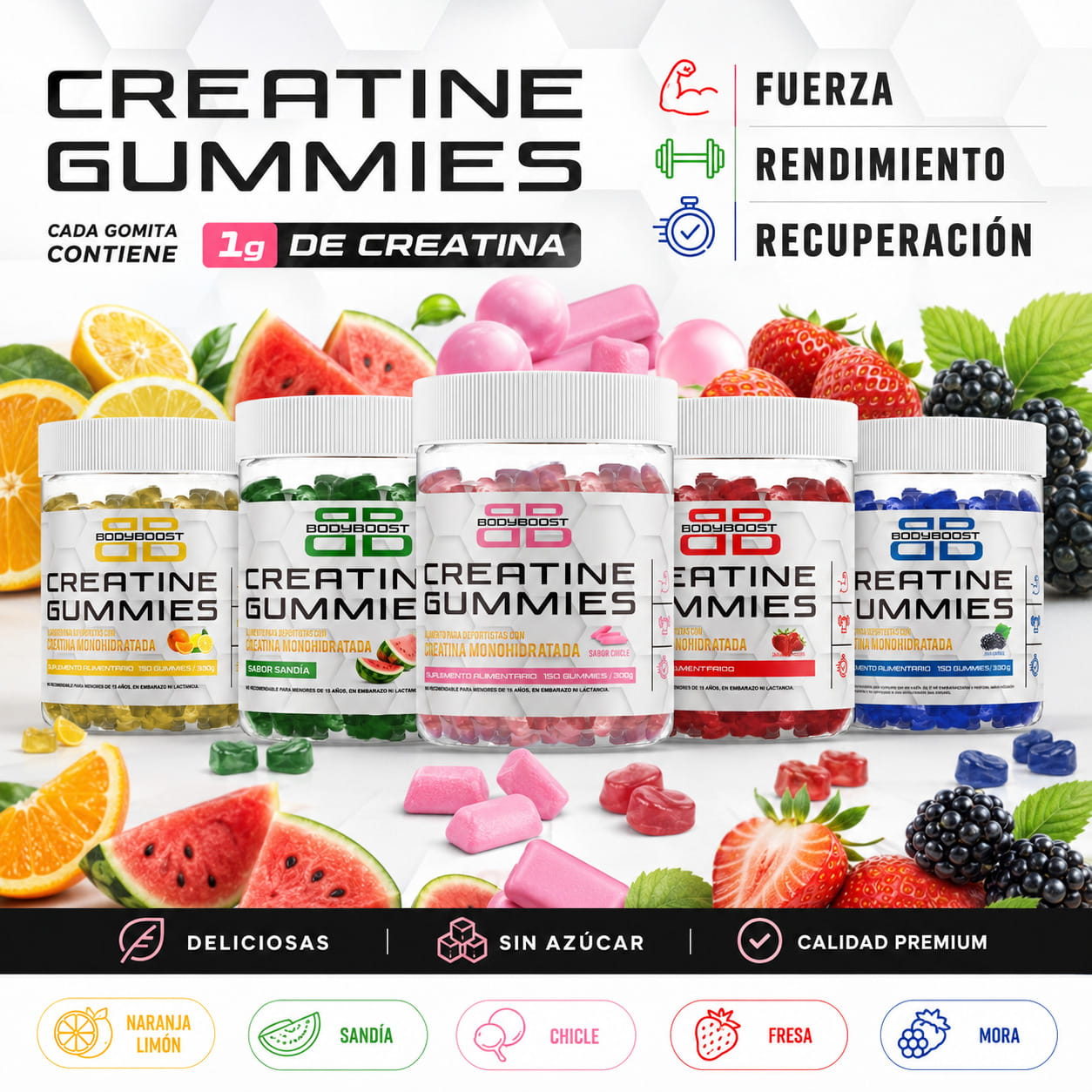 Gomitas de Creatina