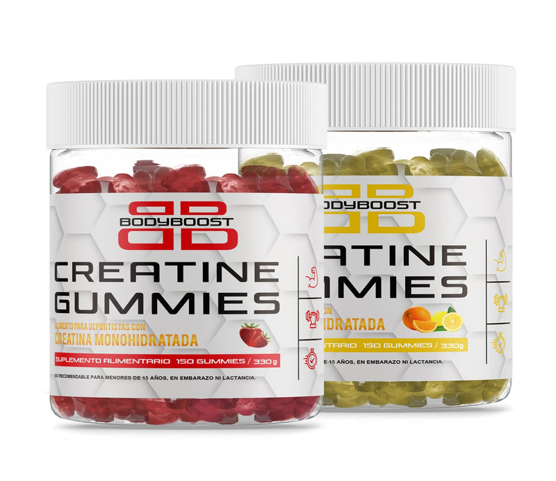 Gomitas de Creatina Body Boost — sabores